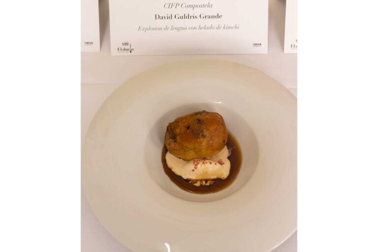 CIFP Compostela, David Guldrís Grande, Explosión de lengua con helado de kimchi