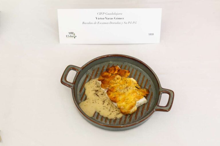 Bacalao de Escamas Doradas y su Pil-Pil, Víctor Vacas Gómez, CIFP Guadalajara