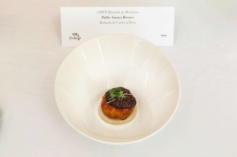 Buñuelo de Carne al Toro, Pablo Amaya Brenes, CPIFP Hurtado de Mendoza