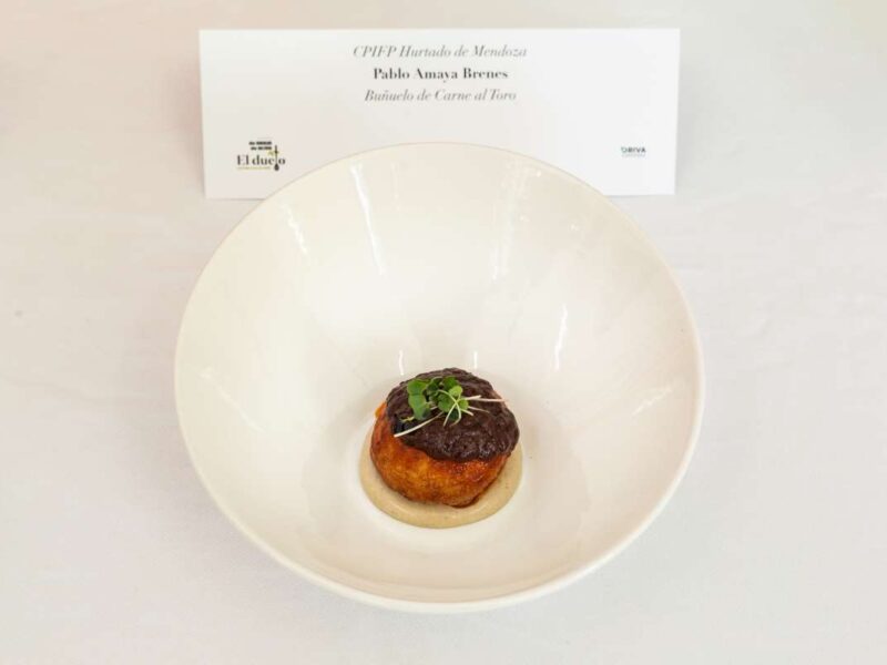 Buñuelo de Carne al Toro, Pablo Amaya Brenes, CPIFP Hurtado de Mendoza